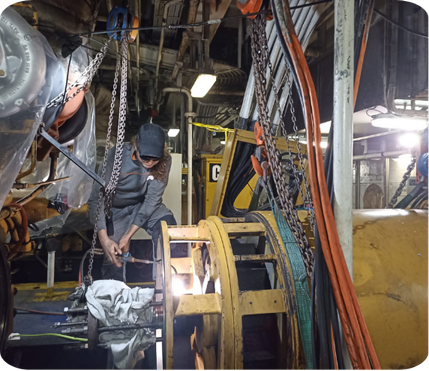 mantenimiento y reparacion de alternadores navales
